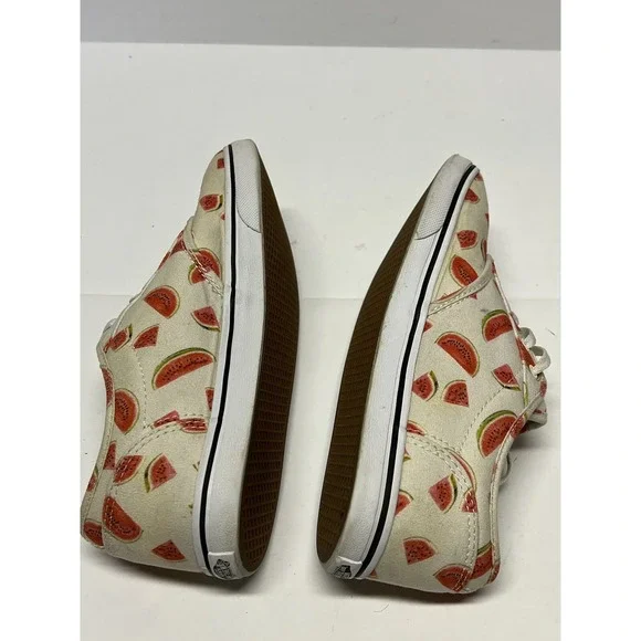 Vans Watermelon low top canvas "Off the Wall" Sneakers Women's Size 8.5 - Picture 8 of 10